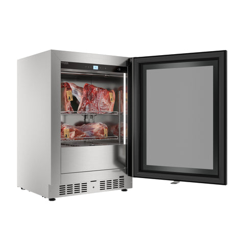 Reserve 24 in. Commercial and Residential Undercounter Dry Aging Refrigerator in Stainless Steel (KM-DAR-34SS)