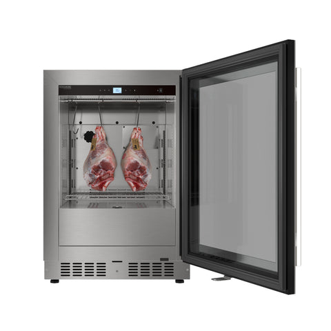 Reserve 24 in. Commercial and Residential Undercounter Dry Aging Refrigerator in Stainless Steel (KM-DAR-34SS)