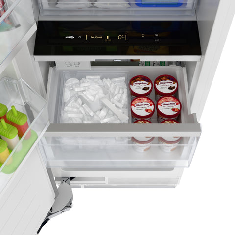 KoolMore Reserve Panel Ready  Column 24 in. Refrigerator, 18 in. Wine Cooler and 24 in. Freezer Combo with Water and Ice Dispenser, ETL Listed, Energy Star (KM-PRC-R24F24W)