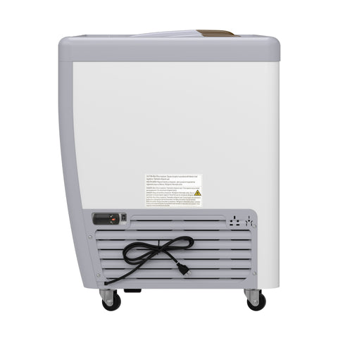 50 in. 9-Pan Gelato Dipping Cabinet Display Freezer with Sliding Glass Door, 13 cu. ft. (KM-GDC-49SD)