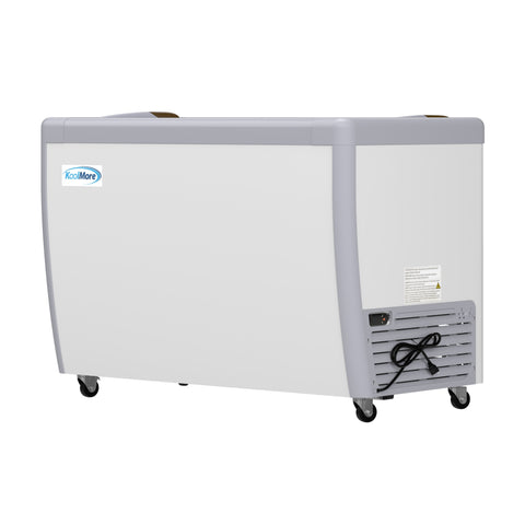 50 in. 9-Pan Gelato Dipping Cabinet Display Freezer with Sliding Glass Door, 13 cu. ft. (KM-GDC-49SD)