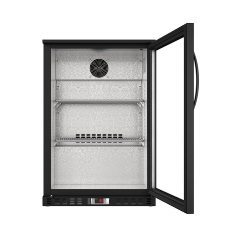 24 in. One-Door Back Bar Refrigerator - 4.1 Cu Ft. BC-1DSW-BK