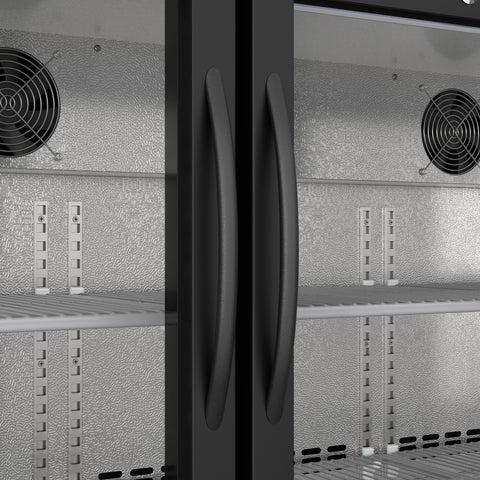 53 in. Three-Door Back Bar Refrigerator - 11 Cu Ft. BC-3DSW-BK