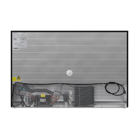 53 in. Three-Door Back Bar Refrigerator - 11 Cu Ft. BC-3DSW-BK