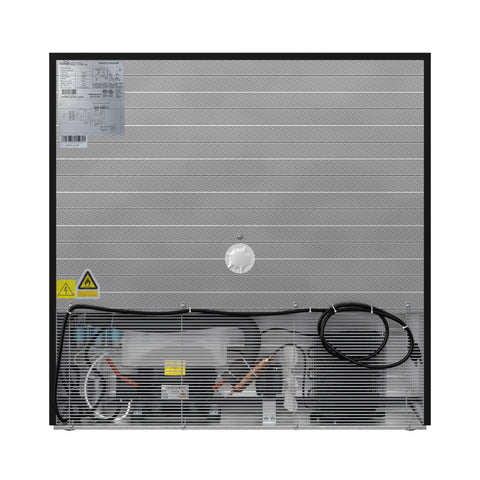 35 in. Two-Door Back Bar Refrigerator - 7.4 Cu Ft. BC-2DSL-BK