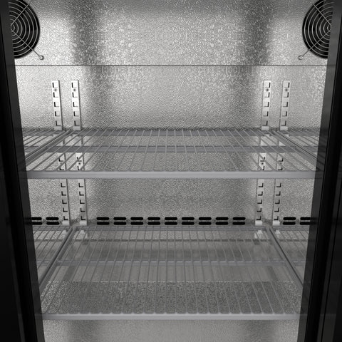 53 in. Three-Door Back Bar Refrigerator - 11.3 Cu Ft.