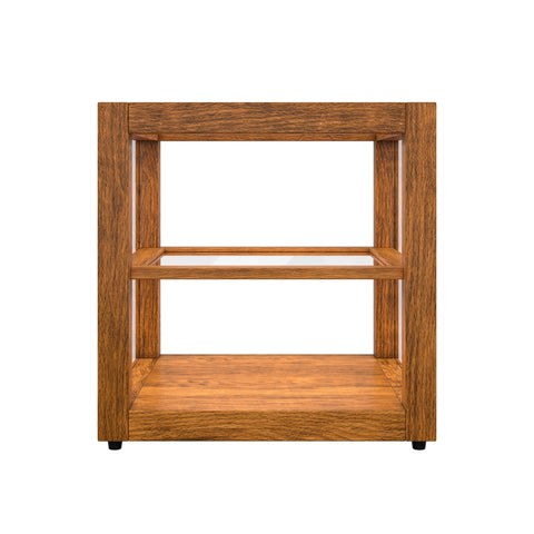 15 In. Artisan Light Wooden & Tempered Glass Dry Bakery Display Case