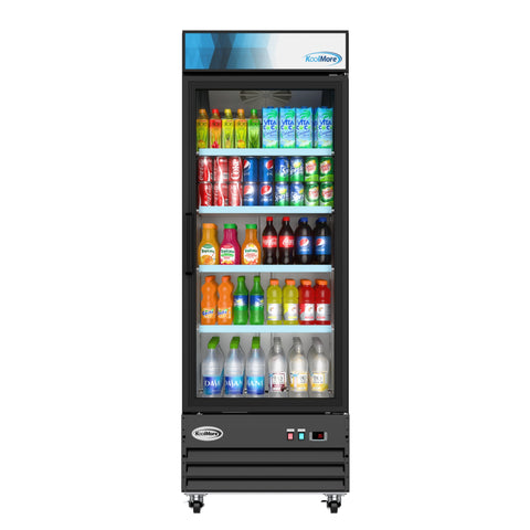 28 in. One-Door Merchandiser Refrigerator - 23 Cu Ft. MDR-1GD-23C