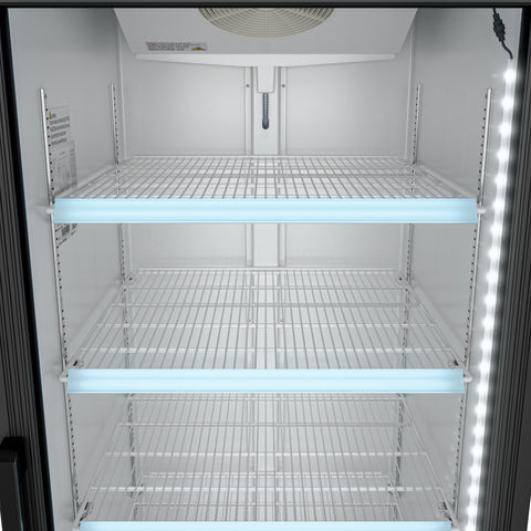 28 in. One-Door Merchandiser Refrigerator - 23 Cu Ft. MDR-1GD-23C