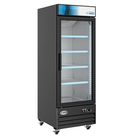 28 in. One-Door Merchandiser Refrigerator - 23 Cu Ft. MDR-1GD-23C