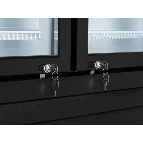 71 in. Three-Door Merchandiser Refrigerator - 56 Cu. Ft. MDR-3GD-63C