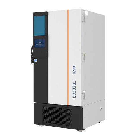 25 cu. ft. -86 C Ultra-Low Temp Lab Medical Freezer with Lock and Touch Screen, UL Listed in White (KM-PHF-25CUL)