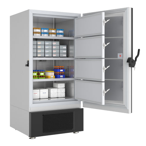 25 cu. ft. -86 C Ultra-Low Temp Lab Medical Freezer with Lock and Touch Screen, UL Listed in White