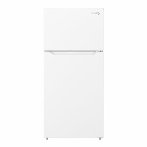 28 In. 14 Cu. Ft. Top-Freezer Residential Refrigerator in White