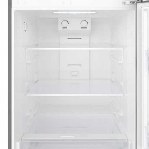 28 In. 14 Cu. Ft. Top-Freezer Residential Refrigerator in Stainless Steel