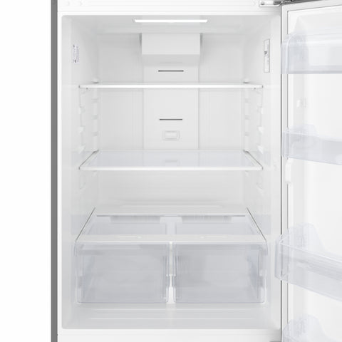 30 In. 18 Cu. Ft. Top-Freezer Residential Refrigerator in Stainless Steel