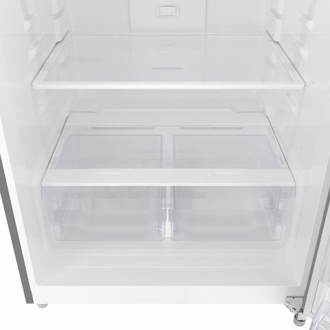 30 In. 20 Cu. Ft. Top-Freezer Residential Refrigerator in Stainless Steel