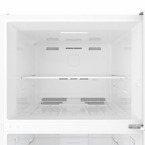30 In. 20 Cu. Ft. Top-Freezer Residential Refrigerator in White