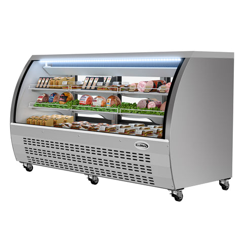 82 in. Deli Display Refrigerator - 32 Cu Ft.
