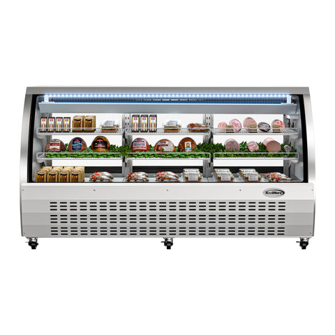 82 in. Deli Display Refrigerator - 32 Cu Ft.