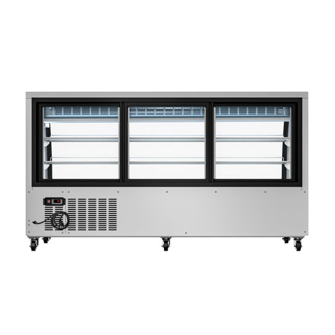 82 in. Deli Display Refrigerator - 32 Cu Ft.