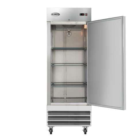 29 in. One Door Commercial Reach-in Refrigerator, 23 cu. ft. in