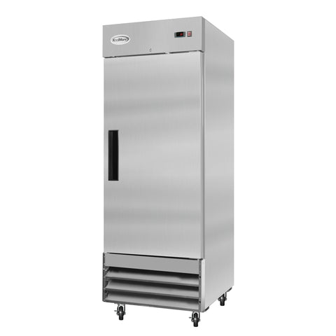 29 in. One Door Commercial Reach-in Refrigerator, 23 cu. ft. in Stainless-Steel