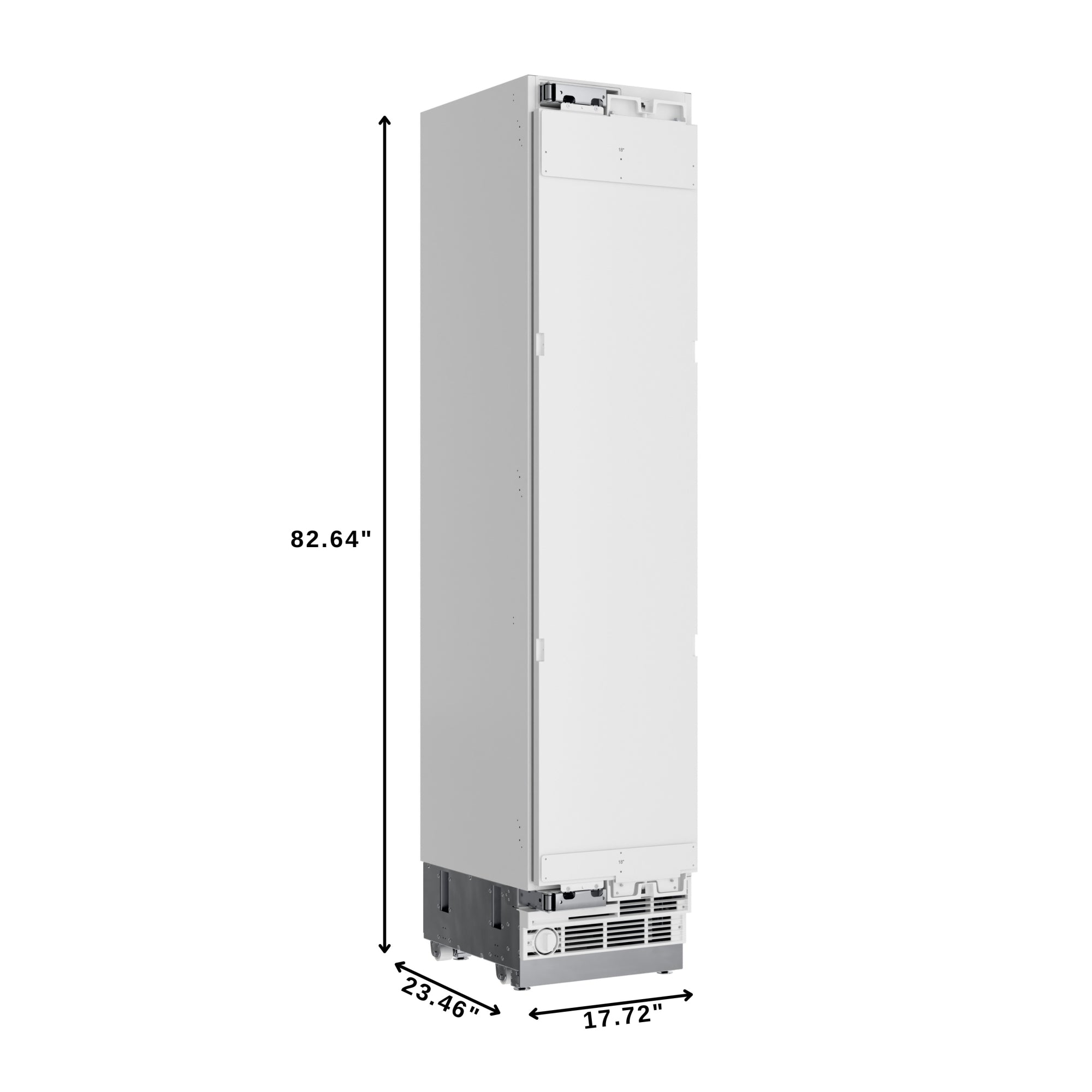 りらページ KoolMore Reserve 18 In. Panel Ready Freezer Column With 8.6 Cu. Ft