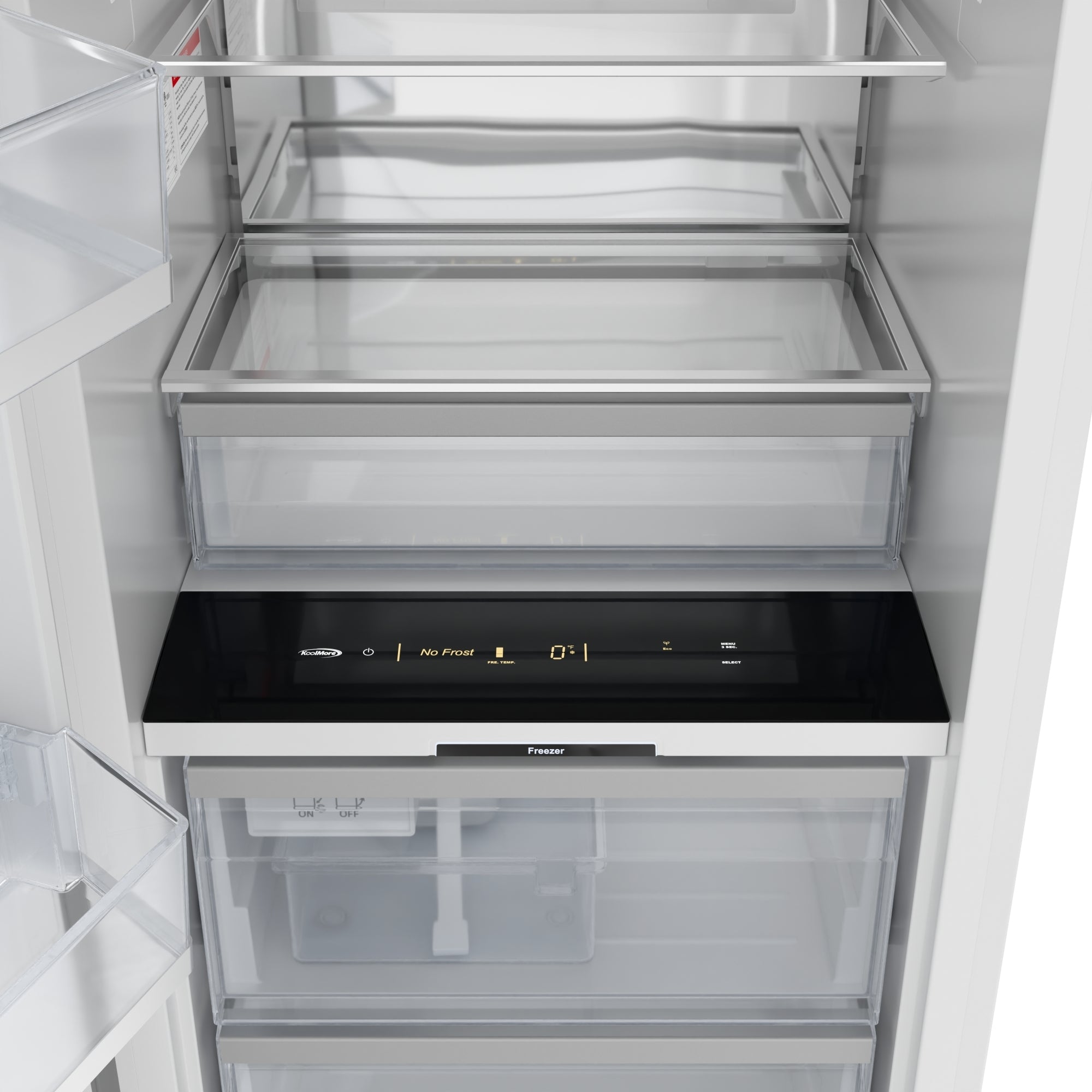 KoolMore Reserve 24 in. Panel Ready Freezer Column with 12.4 Cu
