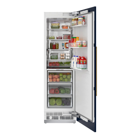 KoolMore Reserve Panel Ready Column 24 in. Refrigerator, 18 in. Wine Cooler and 18 in. Freezer Combo with Water and Ice Dispenser, Wooden Shelves, ETL Listed, Energy Star