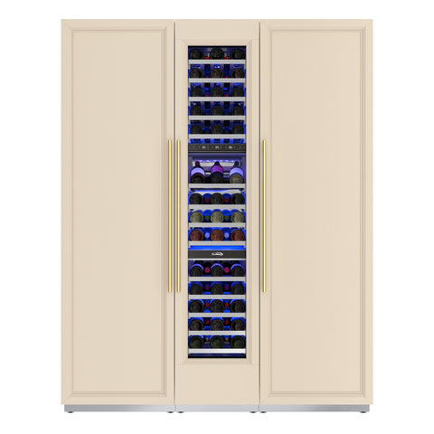 KoolMore Reserve Panel Ready  Column 24 in. Refrigerator, 18 in. Wine Cooler and 24 in. Freezer Combo with Water and Ice Dispenser, ETL Listed, Energy Star