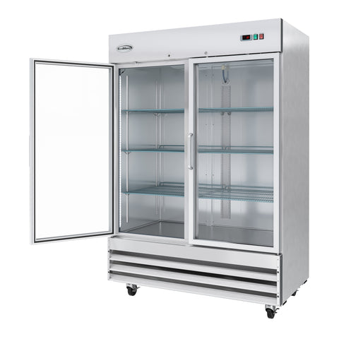 54 in. Two-Door Reach-In Refrigerator - 47 Cu Ft. RIR-2D-GD