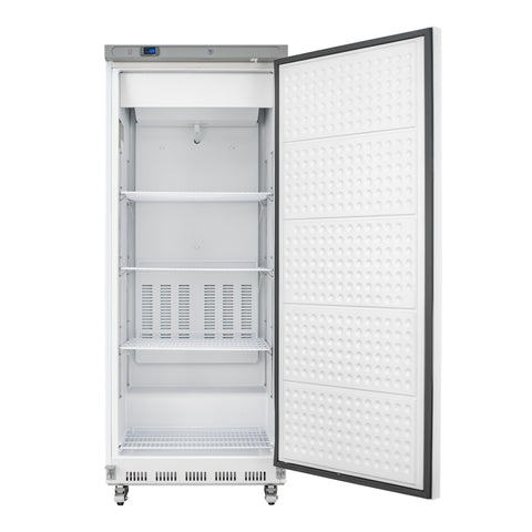 28 in. Commercial One Door Convertible Reach-In Refrigerator/Freezer with 25 Cu. Ft. Capacity in White, ETL Listed