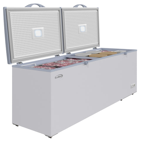 77 in. Commercial Chest Freezer 24 cu ft.