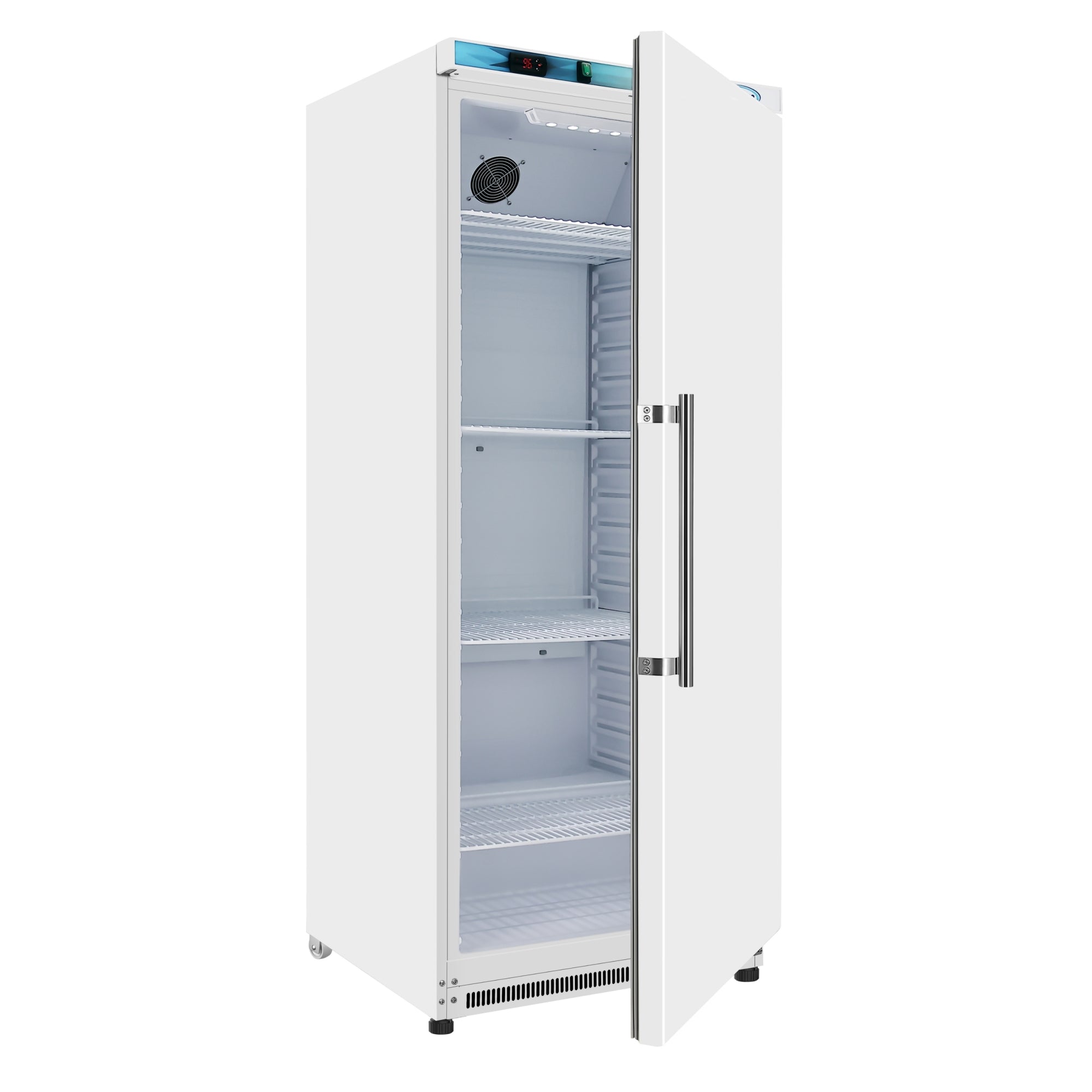20 Cu. Ft. Commercial Reach-in Refrigerator in White with Manual