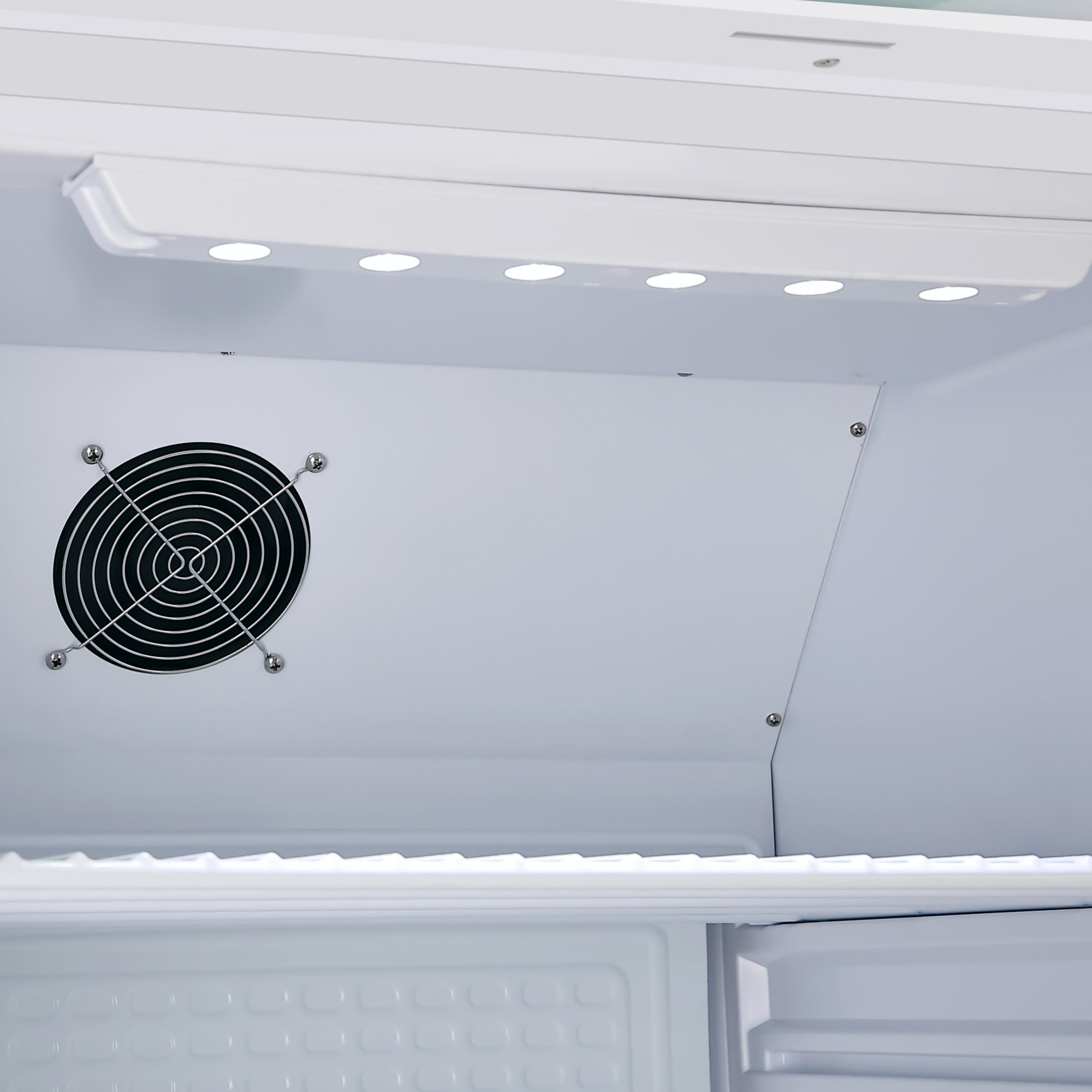20 Cu. Ft. Commercial Reach-in Refrigerator in White with Manual