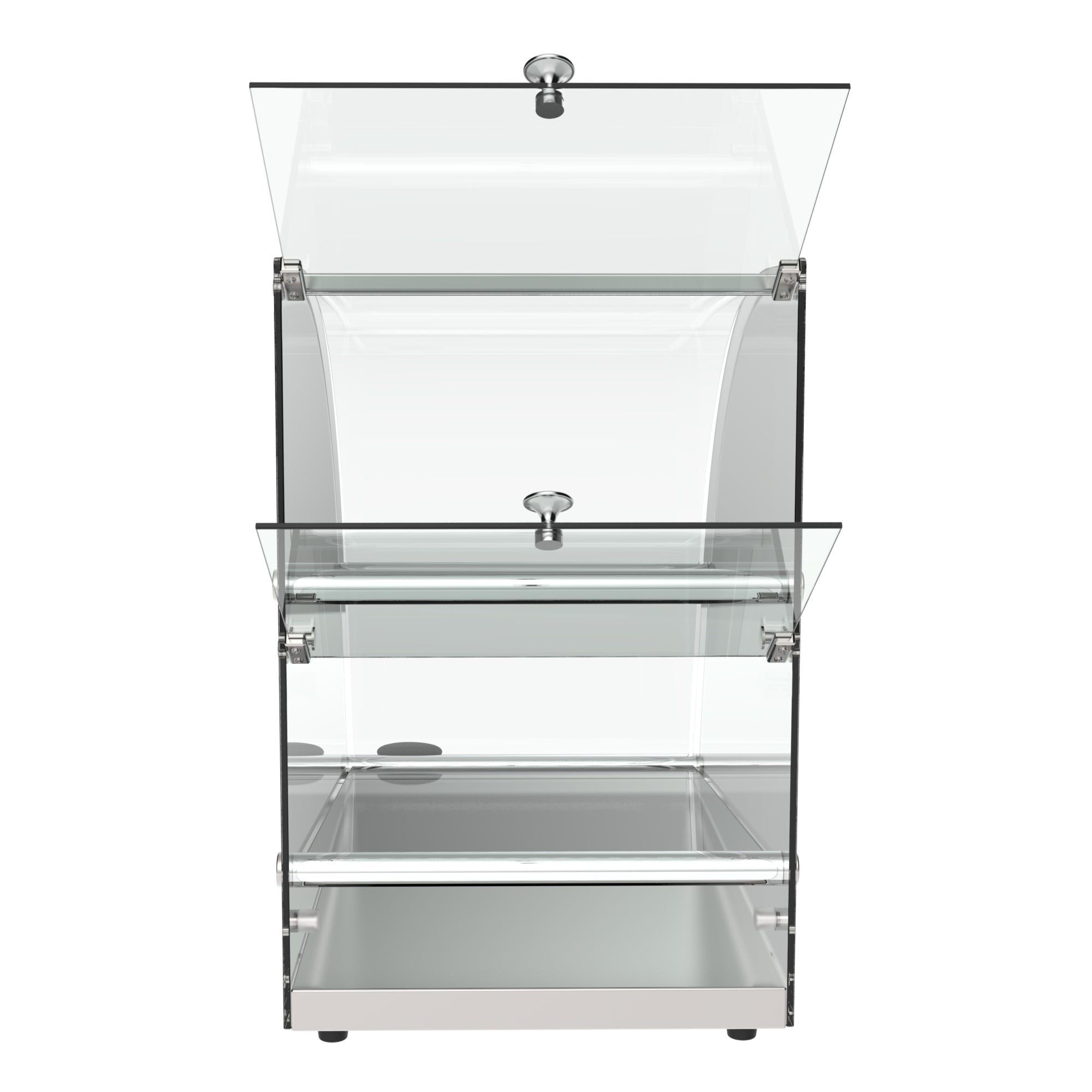 14 in. Commercial Countertop Bakery Display Case with Front Curved