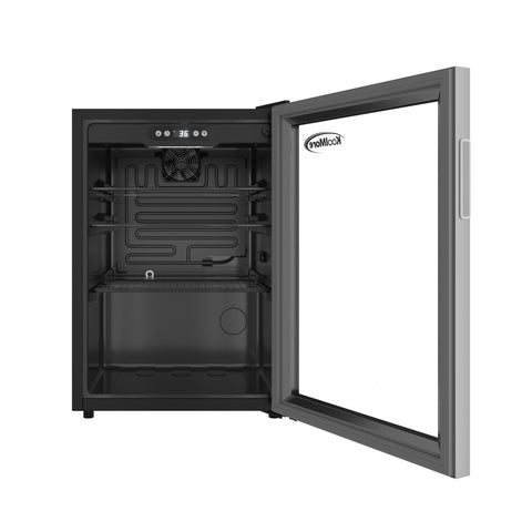 17 in. 70-Can Beverage Refrigerator with Stainless Steel Trim, 2.5 cu. ft.