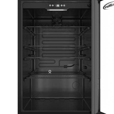 20 in. 4.5 cu. ft. Glass-Door Beverage Refrigerator Merchandiser with a 120-Can Capacity and Stainless-Steel Trim