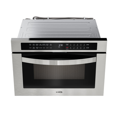 24 in. Built-In Microwave Drawer with Air Fry, Sensor Cooking, Touch Controls & Stainless Steel Interior, 1.2 Cu. Ft.