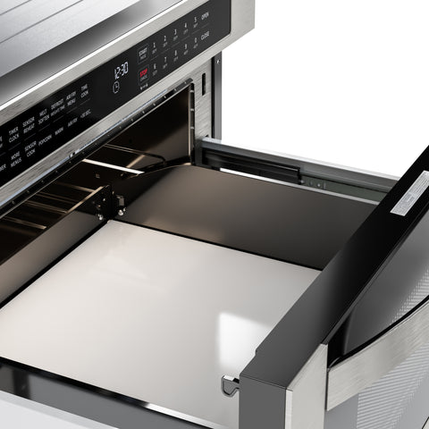 24 in. Built-In Microwave Drawer with Air Fry, Sensor Cooking, Touch Controls & Stainless Steel Interior, 1.2 Cu. Ft.