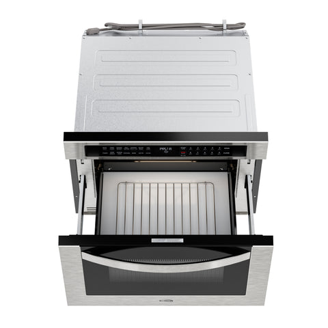 24 in. Built-In Microwave Drawer with Air Fry, Sensor Cooking, Touch Controls & Stainless Steel Interior, 1.2 Cu. Ft.