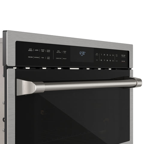KoolMore Reserve 24 in. Built-In Microwave Convection Oven with Air Fry, 3-in-1 Combo, Sensor Cook, Soft-Close Door, 1.6 cu. ft. in Stainless Steel