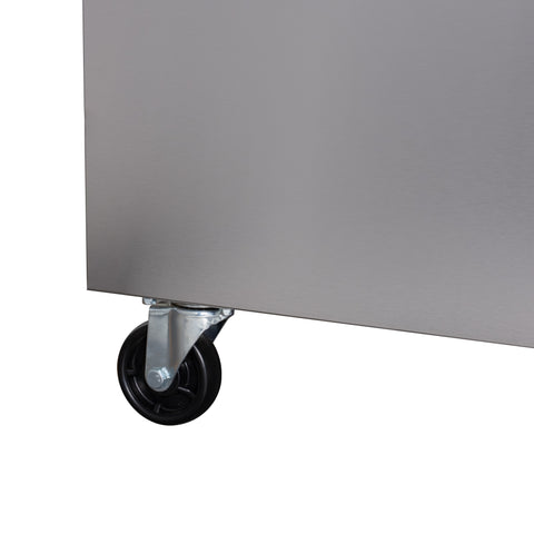 48 in. 2-Drawer Commercial Chef Base Freezer in Stainless-Steel