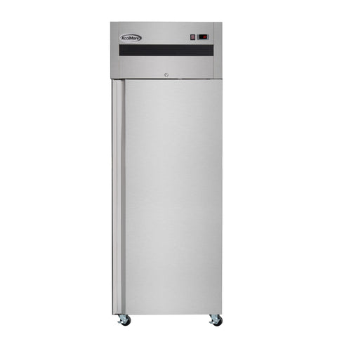 30 in. Solid Door Commercial Reach-In Refrigerator with Top-Mounted Compressor, 25 cu. ft. in Stainless-Steel