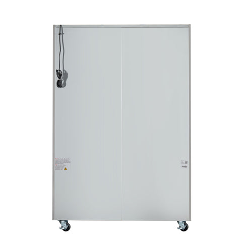 54 in. Two-Door Commercial Reach-In Refrigerator with Top-Mounted Compressor, 49 cu. ft. in Stainless-Steel