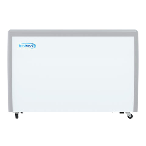 50 in. 8 Tub Ice Cream Dipping Cabinet Display Freezer with Sliding Glass Door, 13 cu. ft.