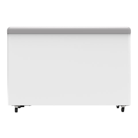 50 in. 8 Tub Ice Cream Dipping Cabinet Display Freezer with Sliding Glass Door, 13 cu. ft.