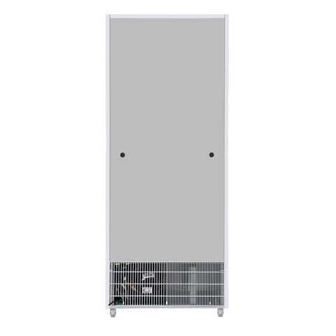 21 Cu. Ft. Commercial  Freezer with Glass Door in White - Manual Defrost