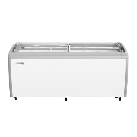 71 in. Commercial Ice Cream Display Freezer, 20 cu. ft.